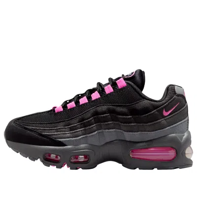 Nike Kids' (gs)  Air Max 95 Big Bubble 'black Cool Grey Playful Pink'