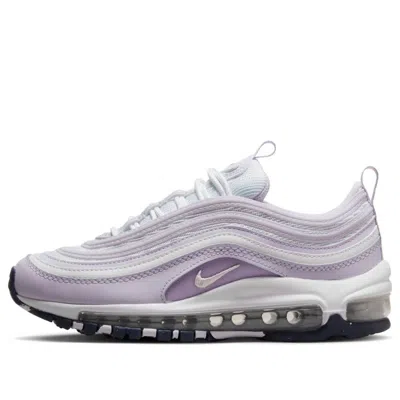 Nike (gs)  Air Max 97 'white Violet Frost' In Purple