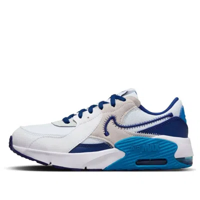 Nike (gs)  Air Max Excee 'white Deep Royal Blue'