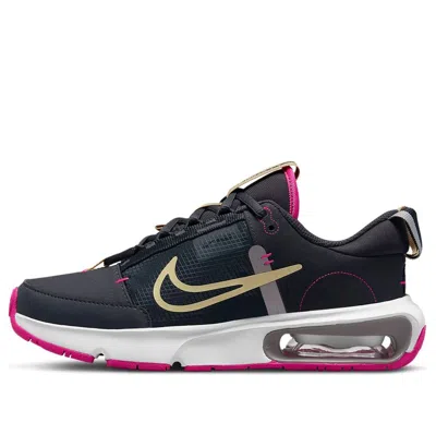 Nike (gs)  Air Max Intrlk Se 'off Noir Mtlc Gold Star Pink Prime' In Multi