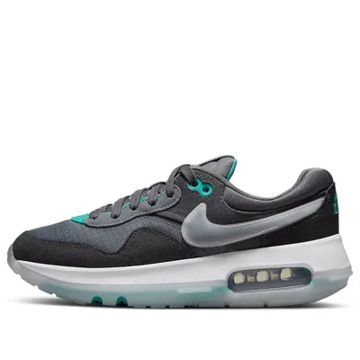 Nike (gs)  Air Max Motif 'cool Grey Washed Teal' In Black