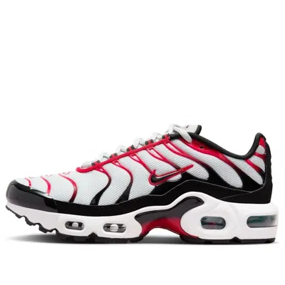Nike (gs)  Air Max Plus 'pure Platinum Black University Red' In Multi