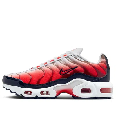 Nike (gs)  Air Max Plus 'white Light Crimson' In Multi