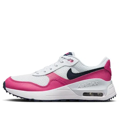 Nike (gs)  Air Max Systm 'white Fierce Pink'