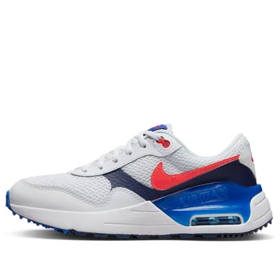 Nike (gs)  Air Max Systm 'white Royal Crimson'