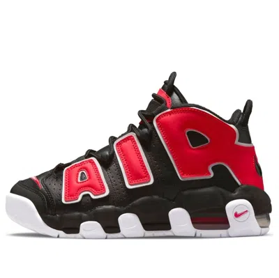 Nike (gs)  Air More Uptempo 'black University Red'