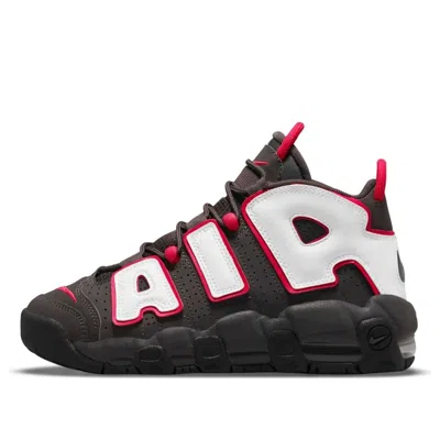 Nike (gs)  Air More Uptempo 'medium Ash Siren Red White'