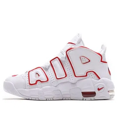 Nike (gs)  Air More Uptempo 'white Varsity Red'