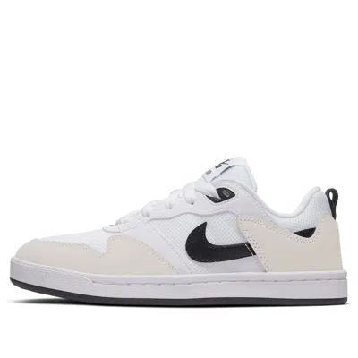 Nike (gs)  Alleyoop Sb 'white Black' In Multi