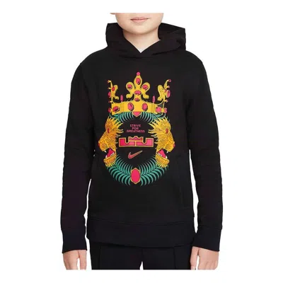 Nike (gs)  B Nk Lbj Po Hoodie Black