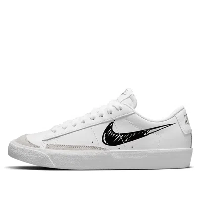 Nike (gs)  Blazer Low '77 'sketch - White Black'