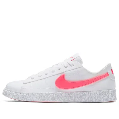 Nike (gs)  Blazer Low Pop 'white Rush Pink'