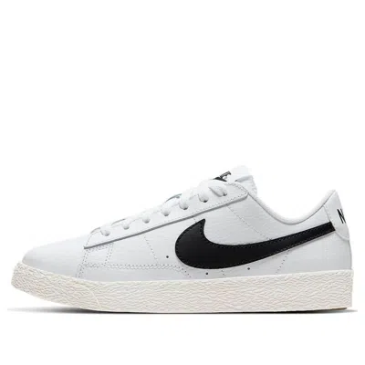Nike (gs)  Blazer Low 'white Black'