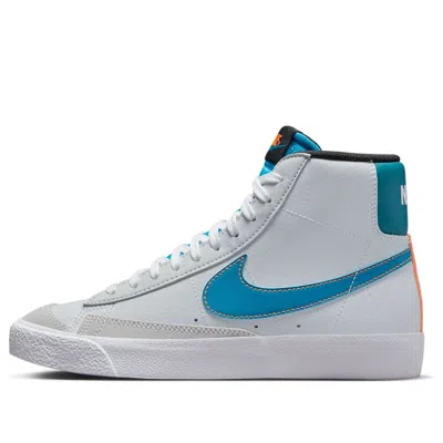 Nike (gs)  Blazer Mid '77 'gray Blue' In Multi