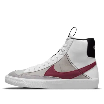 Nike (gs)  Blazer Mid '77 Se 'white Rush Maroon'