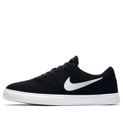 Nike (gs)  Check Canvas Sb 'black Summit White'
