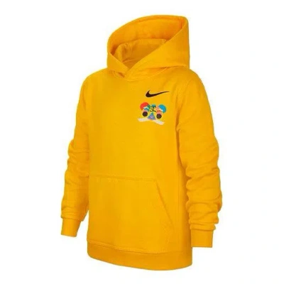 Nike (gs)  Cny Chinese New Year's Edition Fleece Lined Stay Warm Sports Boy Yellow