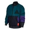 Nike (gs)  Colorblock Long Sleeves Logo Jacket Boy Blue