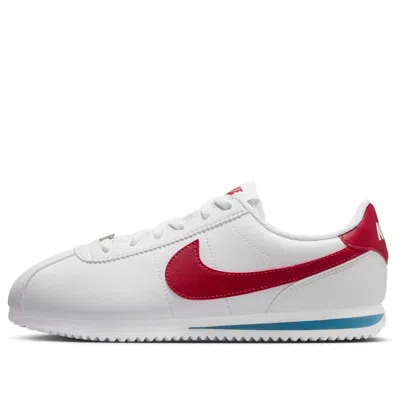 Nike (gs)  Cortez 'white Blue Red'