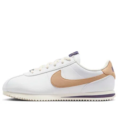 Nike (gs)  Cortez 'white Dark Raisin Hemp'