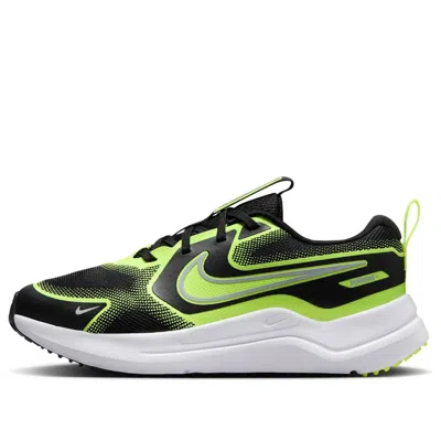Nike (gs)  Cosmic Runner 'black Volt Wolf Grey'
