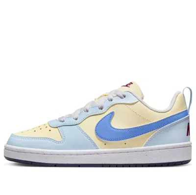 Nike (gs)  Court Borough 'baby Blue Yellow'