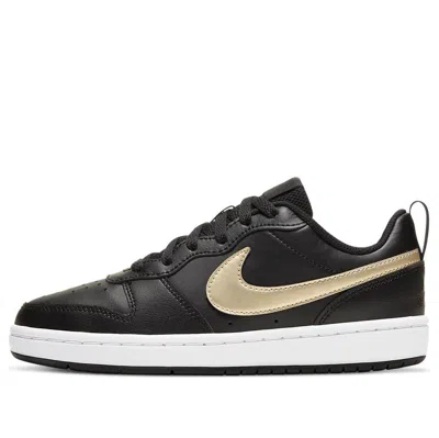 Nike (gs)  Court Borough Low 2 'black Gold'
