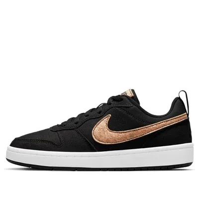 Nike (gs)  Court Borough Low 2 Canvas 'black Cork'