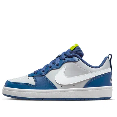 Nike (gs)  Court Borough Low 2 'grey Fog Mystic Navy'