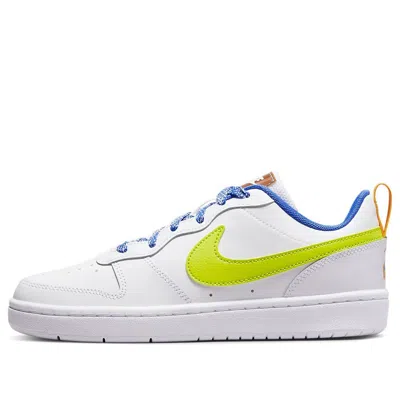 Nike (gs)  Court Borough Low 2 Se 'white Atomic Green'