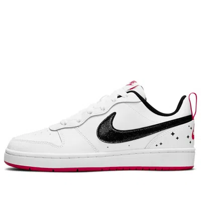 Nike (gs)  Court Borough Low 2 Se 'white Very Berry'