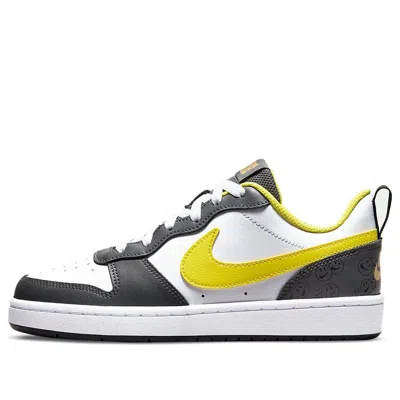 Nike (gs)  Court Borough Low 2 Se 'white Yellow Strike'