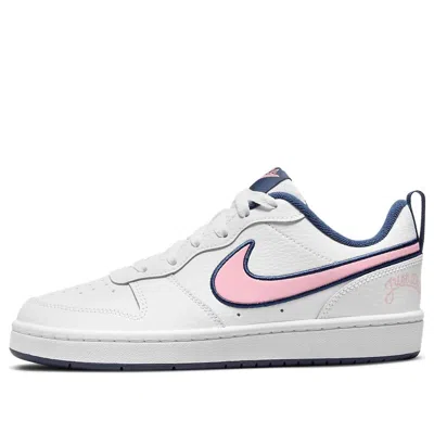 Nike (gs)  Court Borough Low 2 Se1 'white Blue Pink'
