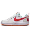 Nike (gs)  Court Borough Low 2 'summit White University Red'