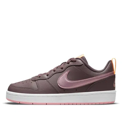 Nike (gs)  Court Borough Low 2 'violet Ore' In Brown