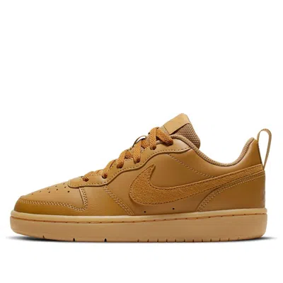 Nike (gs)  Court Borough Low 2 'wheat Brown'