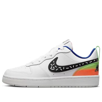 Nike (gs)  Court Borough Low 2 'white Black Photon Dust'