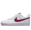 Nike (gs)  Court Borough Low 2 'white Dark Beetroot'