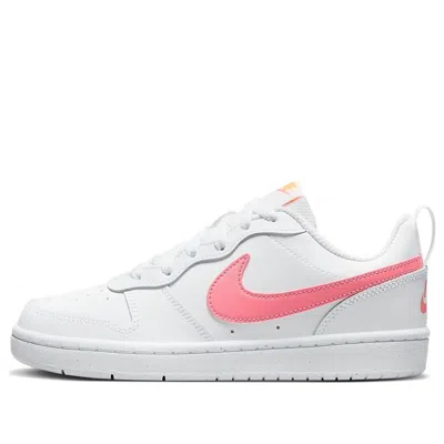 Nike (gs)  Court Borough Low 2 'white Pink'