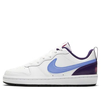 Nike (gs)  Court Borough Low 2 'white Royal Pulse'
