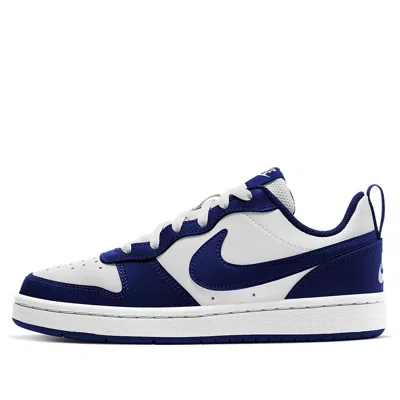 Nike (gs)  Court Borough Low 2 'white Signal Blue'