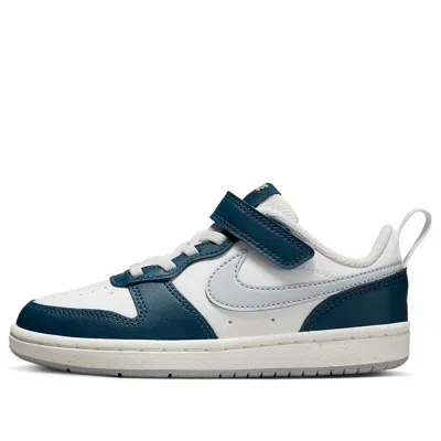 Nike (gs)  Court Borough Low 2 'white Valerian Blue'
