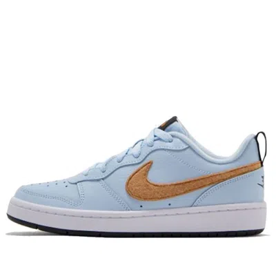 Nike (gs)  Court Borough Low 2gs 'blue Brown White'