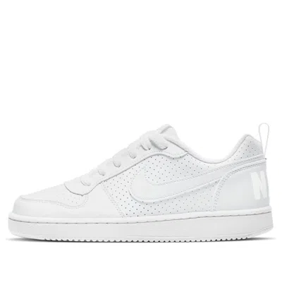 Nike (gs)  Court Borough Low 'all White'