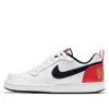 Nike (gs)  Court Borough Low 'black White Red'