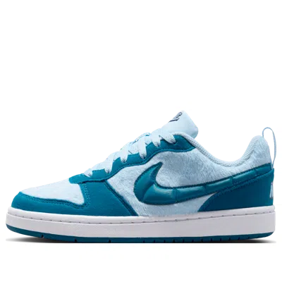 Nike (gs)  Court Borough Low Recraft 'abominable Snowman' In Multi