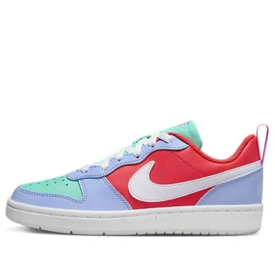 Nike (gs)  Court Borough Low Recraft 'cobalt Bliss Track Red'