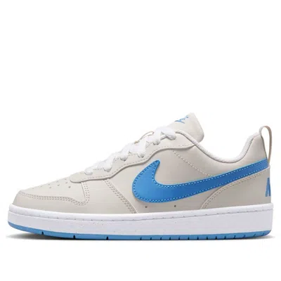Nike (gs)  Court Borough Low Recraft 'light Allwood Brown Blue Beyond'