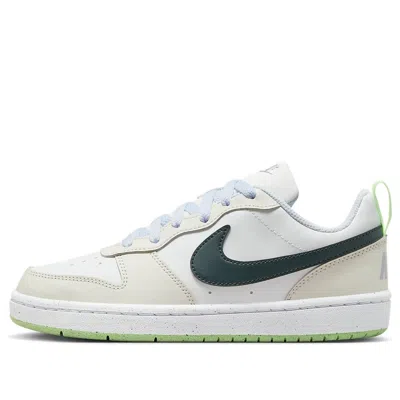 Nike (gs)  Court Borough Low Recraft Shoes 'white Beige Black'