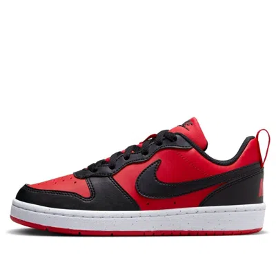 Nike (gs)  Court Borough Low Recraft 'university Red Black'
